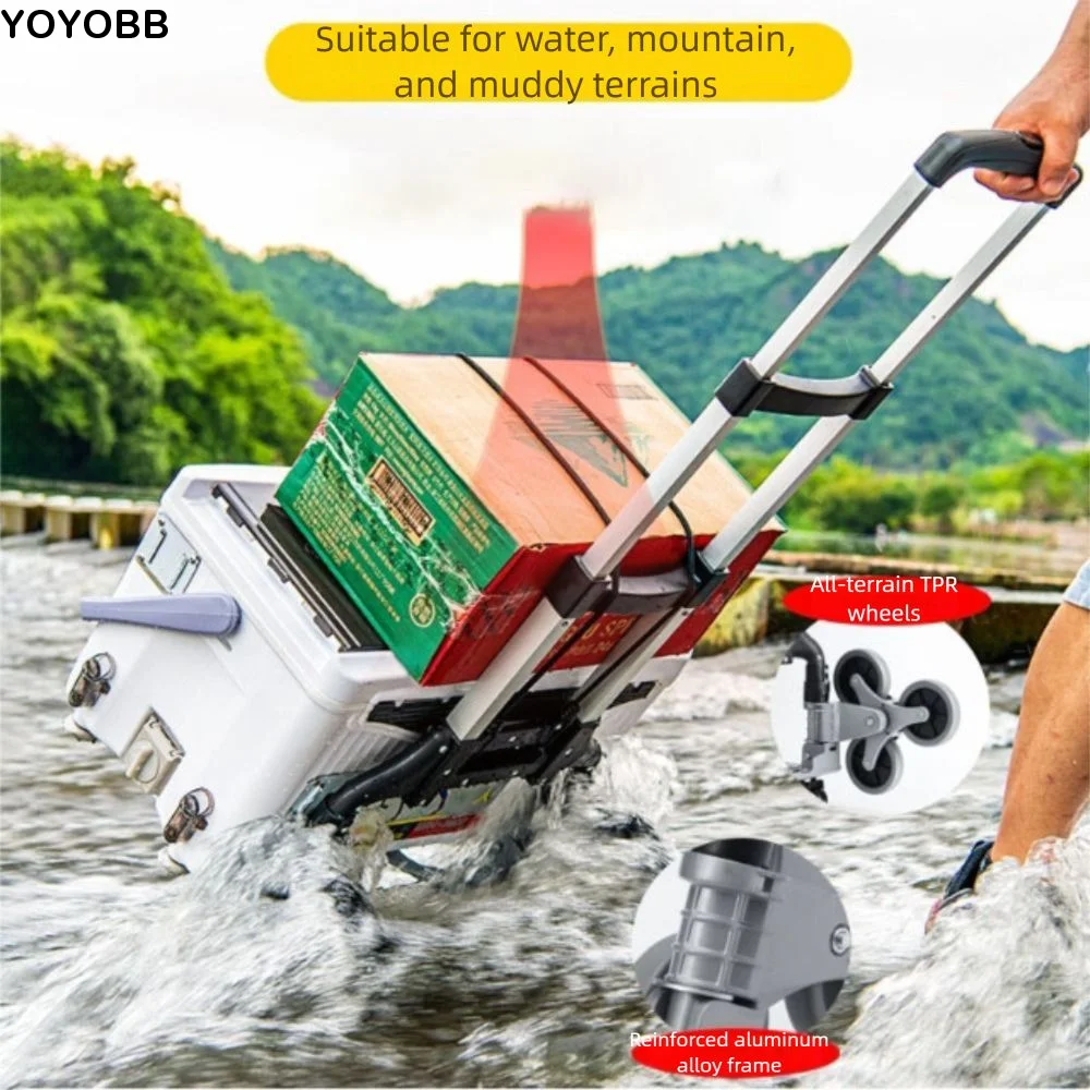 Удобная легкая складная тележка, складная тележка для инструментов из алюминиевого сплава, сверхмощная портативная ручная тележка для кемпинга
Удобная легкая складная тележка, складная тележка для инструментов из алюминиевого сплава, сверхмощная портативная ручная тележка для кемпинга