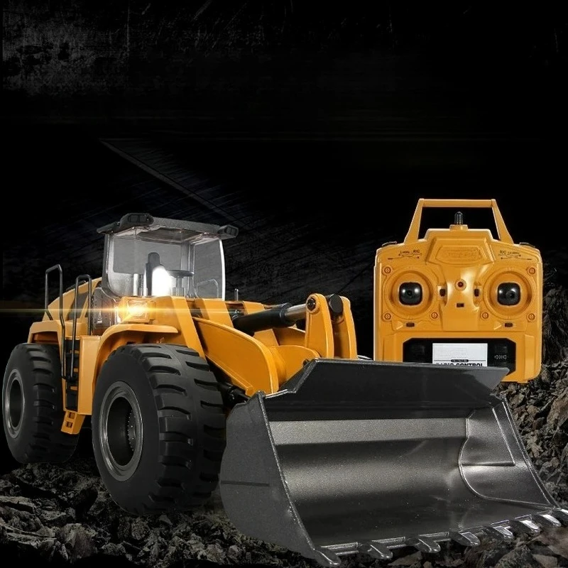 583 Remote Control Bulldozer 22-Channel Alloy Wear-Resistant and Impact-Resistant Engineering Vehicle Boy Toy Simulation Model
583 Remote Control Bulldozer 22-Channel Alloy Wear-Resistant and Impact-Resistant Engineering Vehicle Boy Toy Simulation Model