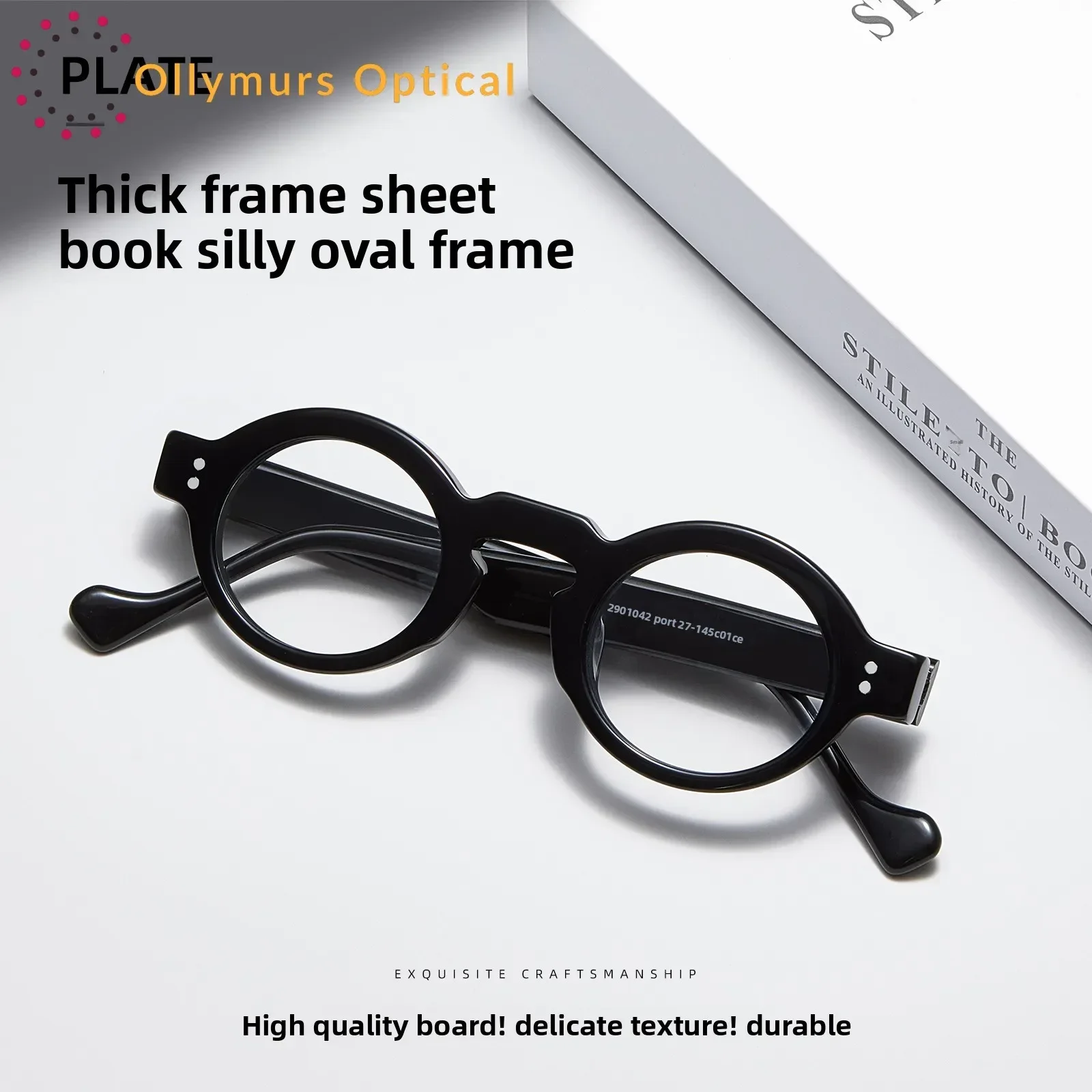 Ollymurs Stylish Acetate Small Round Glasses Unsiex Anti Blue Light Photochromic/Progressive Frame Prescription Optical Eyeware
Ollymurs Stylish Acetate Small Round Glasses Unsiex Anti Blue Light Photochromic/Progressive Frame Prescription Optical Eyeware