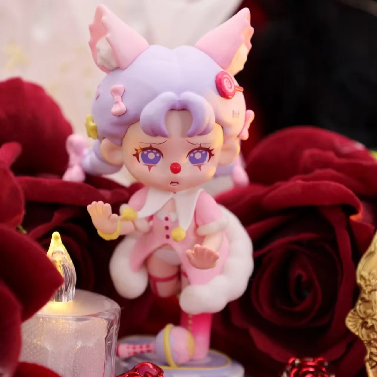 Фигурки Miroo Circus Carnival, натуральная слепая коробка, маленькая лиса, модный мультяшный декор, игрушки, модель куклы, украшение для рабочего стола, подарок
Фигурки Miroo Circus Carnival, натуральная слепая коробка, маленькая лиса, модный мультяшный декор, игрушки, модель куклы, украшение для рабочего стола, подарок