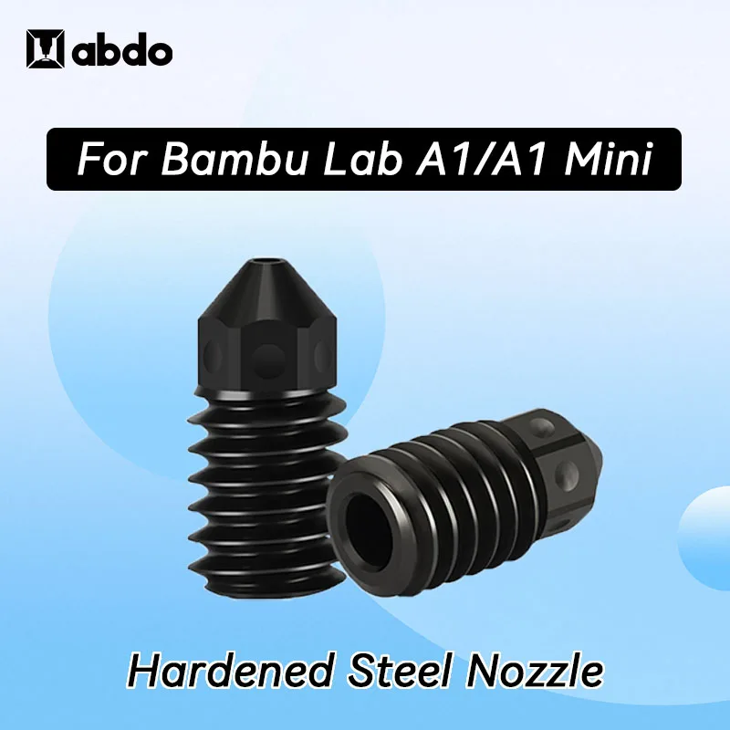 Для Bambu Lab A1/A1 Мини-насадка 0,2/0,4/0,6/0,8 мм, насадка из закаленной стали для Bamboo Lab A1 Mini Hotend Bambulabs, детали 3D-принтера
Для Bambu Lab A1/A1 Мини-насадка 0,2/0,4/0,6/0,8 мм, насадка из закаленной стали для Bamboo Lab A1 Mini Hotend Bambulabs, детали 3D-принтера