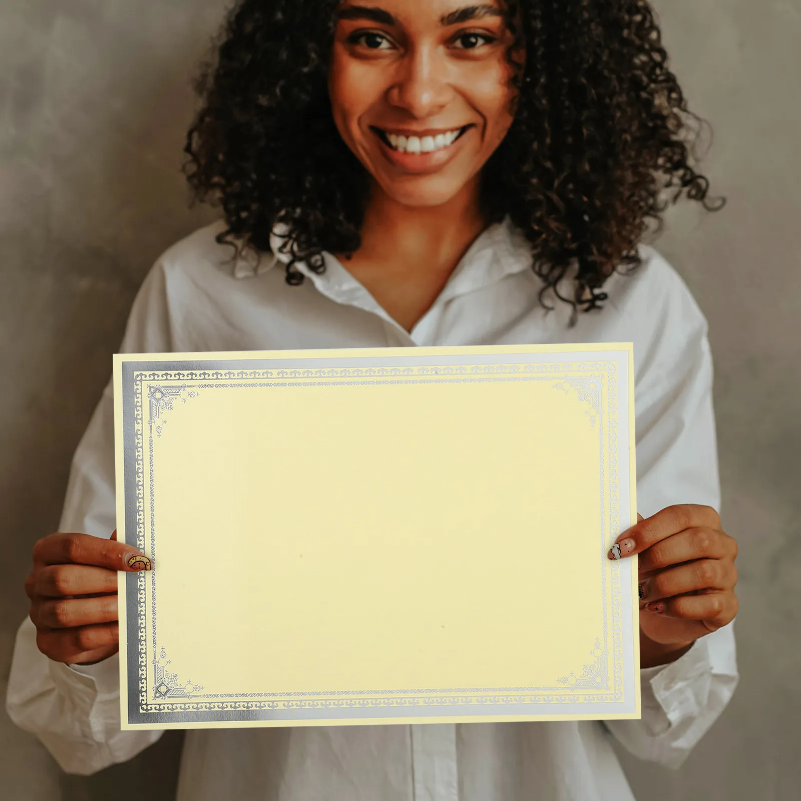10 Sheets Elegant Compact Certificate Inner Paper Diploma Award Certificates Blank Writable Certificate Paper for School Office
10 Sheets Elegant Compact Certificate Inner Paper Diploma Award Certificates Blank Writable Certificate Paper for School Office