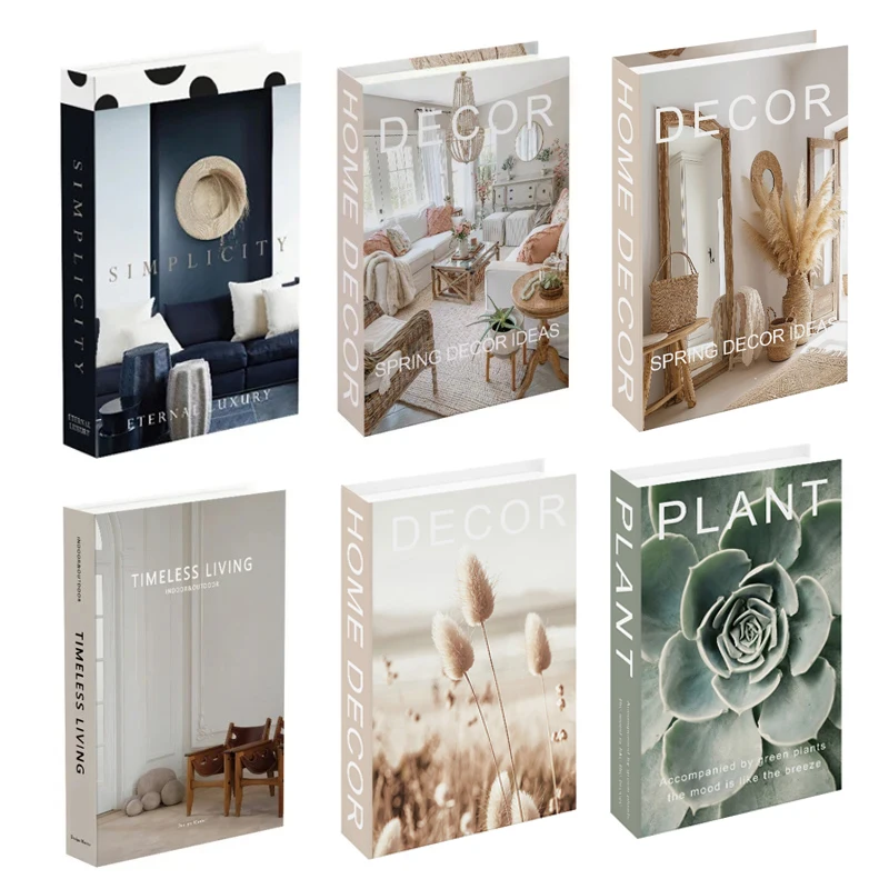 Boho Nature Fake Books Decoration Luxury Fashion Coffee Table Decorative Book Storage Box Bookshelf Bedroom Aesthetic Home Decor
Boho Nature Fake Books Decoration Luxury Fashion Coffee Table Decorative Book Storage Box Bookshelf Bedroom Aesthetic Home Decor