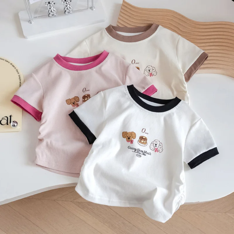 KXKM-Children's Versatile Short Sleeve TopTNew Cartoon Anime Print Stylish Baby Girl Short Sleeve Top Shirt
KXKM-Children's Versatile Short Sleeve TopTNew Cartoon Anime Print Stylish Baby Girl Short Sleeve Top Shirt