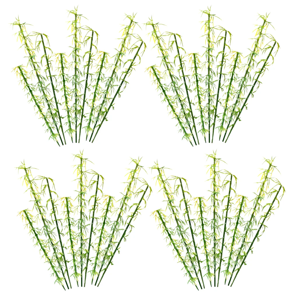 50 Pcs Household Mini Imitation Bamboo Small Artificial Plants Tall Fake Plastic Faux
50 Pcs Household Mini Imitation Bamboo Small Artificial Plants Tall Fake Plastic Faux