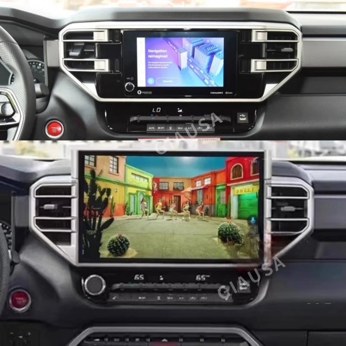 For Toyota Tundra Sequoia 2020 2025 Android 13 Car Radio Stereo Multimedia Player GPS Navigation Wireless Android Auto Head Unit
For Toyota Tundra Sequoia 2020 2025 Android 13 Car Radio Stereo Multimedia Player GPS Navigation Wireless Android Auto Head Unit