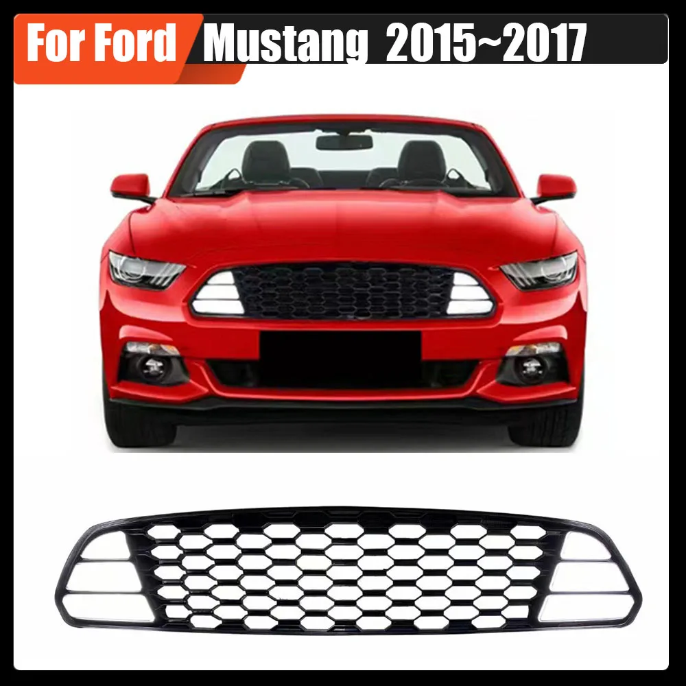 For Ford Mustang 2015~2017 W/LED Light Grille Modified Front Grilles Bumper Grill Racing Grills Trim Body Kit Tuning Part
For Ford Mustang 2015~2017 W/LED Light Grille Modified Front Grilles Bumper Grill Racing Grills Trim Body Kit Tuning Part