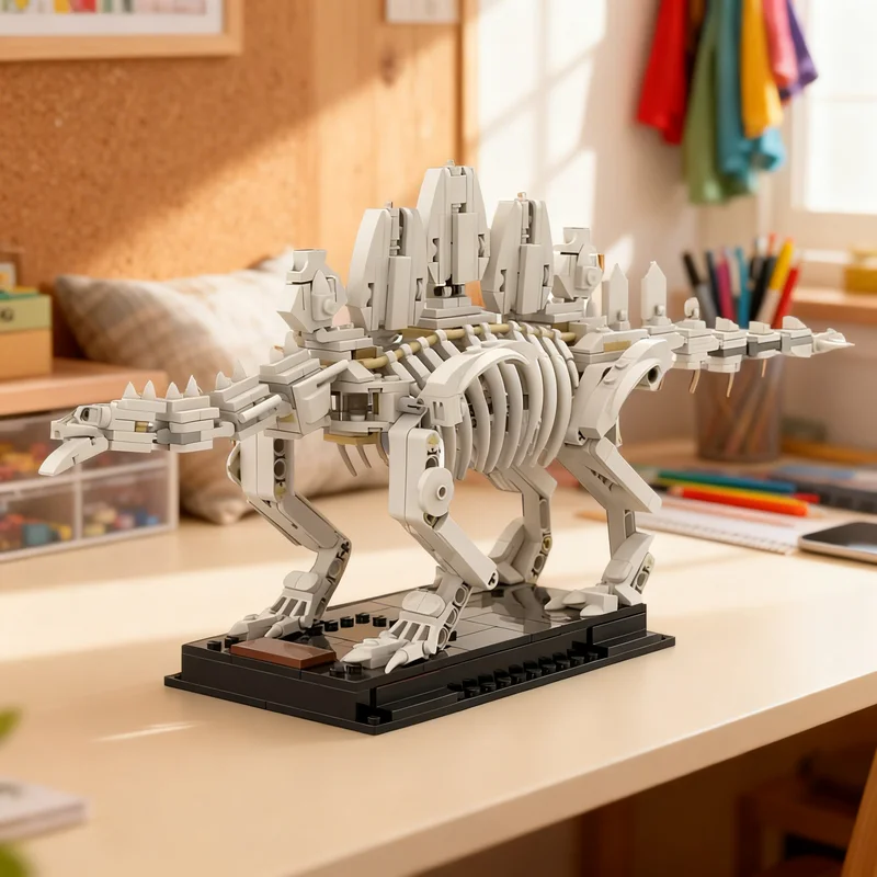 Набор для сборки модели Stegosaurus Fossil Ideas CUUSOO из 528 деталей, конструктор, архитектурные блоки, игрушки DIY, рождественские подарки, креативная образовательная идея
Набор для сборки модели Stegosaurus Fossil Ideas CUUSOO из 528 деталей, конструктор, архитектурные блоки, игрушки DIY, рождественские подарки, креативная образовательная идея
