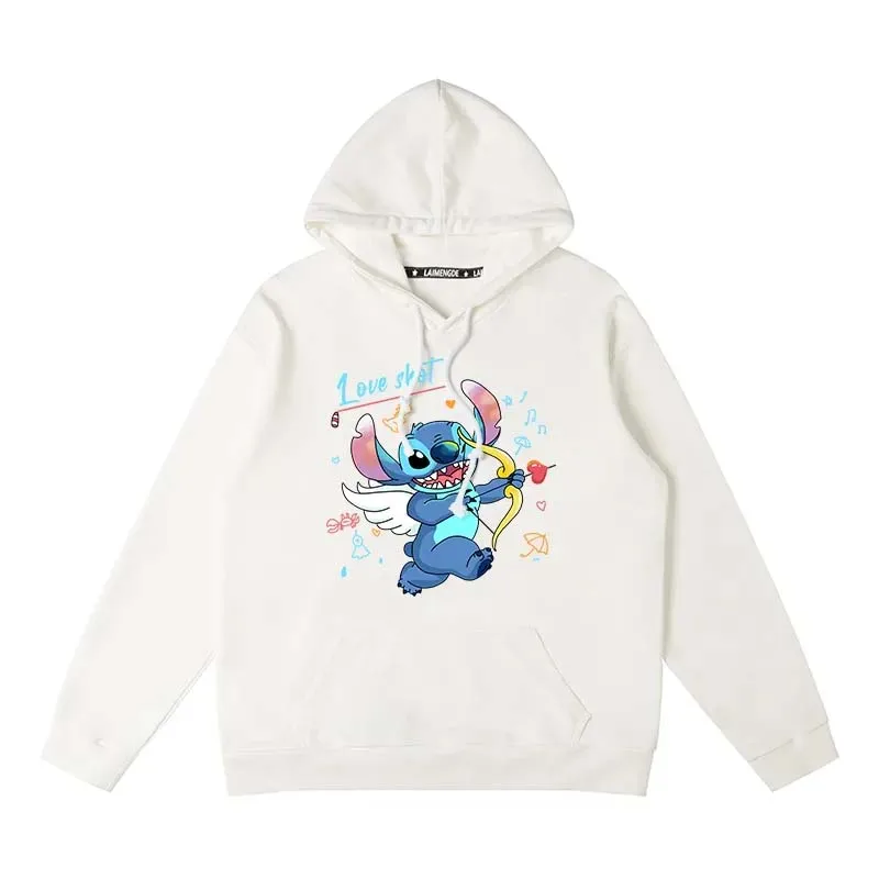 Новинка 2025, повседневная модная спортивная толстовка с капюшоном в стиле ретро Disney Stitch, осень/зима, унисекс в кампусном стиле для мальчиков и девочек
Новинка 2025, повседневная модная спортивная толстовка с капюшоном в стиле ретро Disney Stitch, осень/зима, унисекс в кампусном стиле для мальчиков и девочек