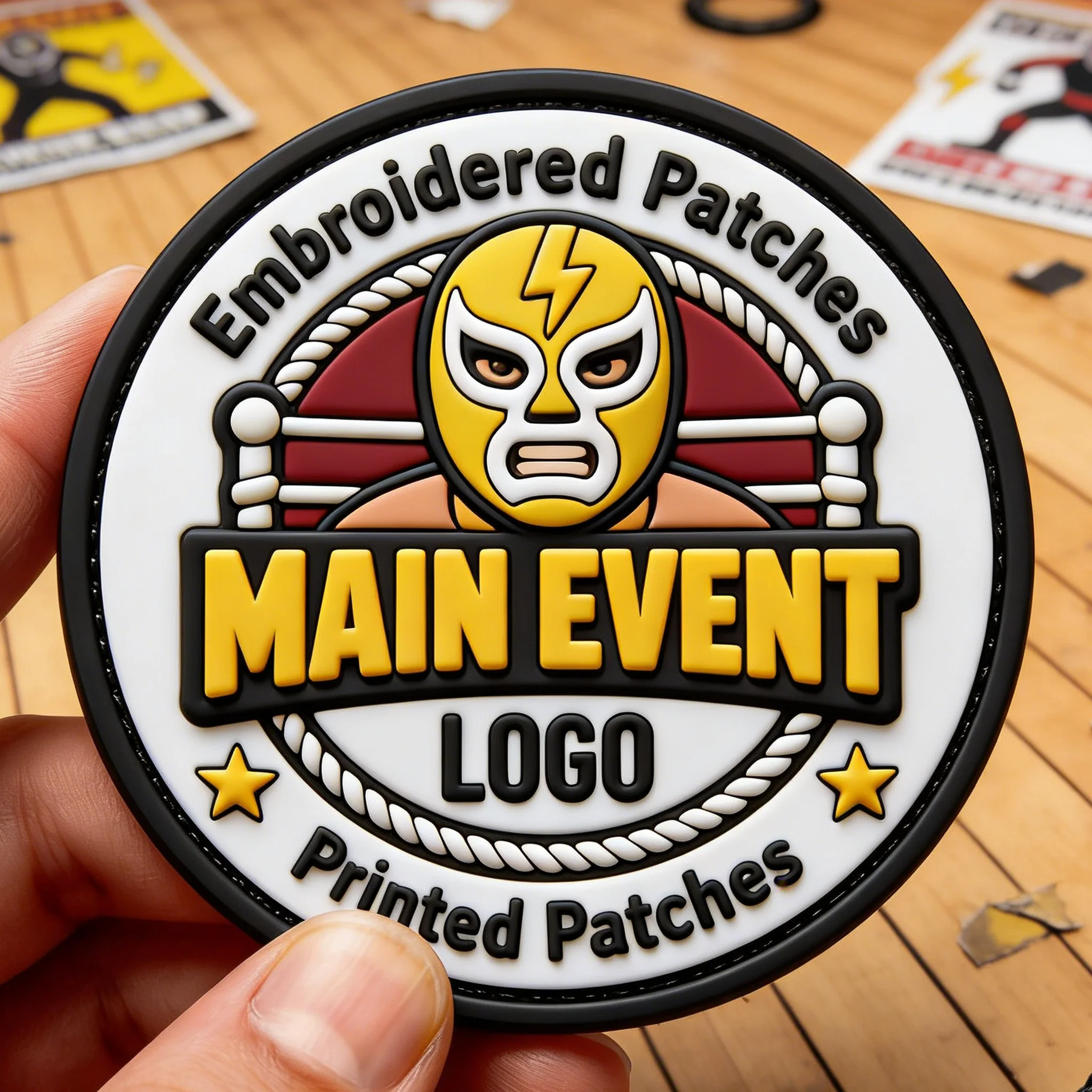 Custom 3D Brand Logo PVC Patch Personalized Hook and Loop Iron On Silicone Soft Rubber Labels Patches for Clothing Accessories
Custom 3D Brand Logo PVC Patch Personalized Hook and Loop Iron On Silicone Soft Rubber Labels Patches for Clothing Accessories