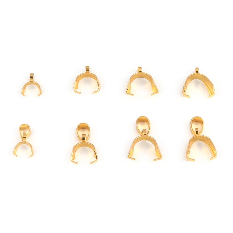 10Pcs/Lot Stainless Steel Pendant Connectors Buckle Pendants Clasp Clips For Jewelry Making Necklace Accessories
10Pcs/Lot Stainless Steel Pendant Connectors Buckle Pendants Clasp Clips For Jewelry Making Necklace Accessories