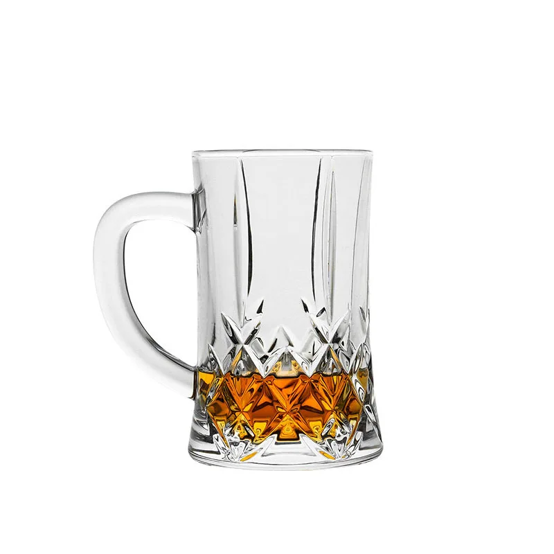 Imported crystal glass craft beer cup, thick foreign wine cup, party bar household
Imported crystal glass craft beer cup, thick foreign wine cup, party bar household