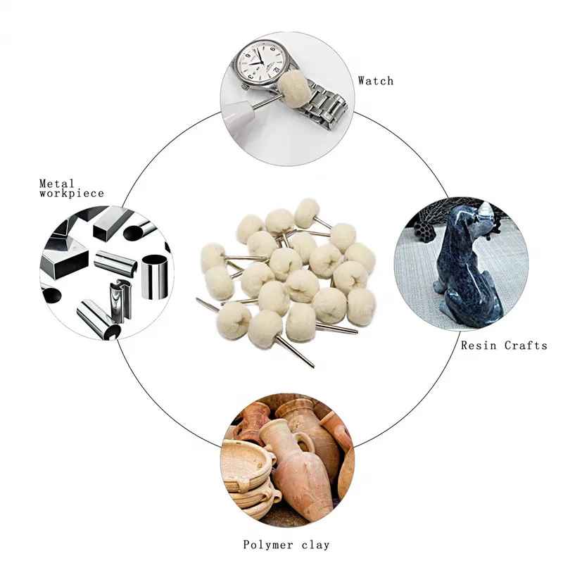 3mm Shank Cotton Thread Polishing Mini Brush Abrasive Buffing Wheel Suitable for Dremel Drill Jade Felt Sanding Grinding Head
3mm Shank Cotton Thread Polishing Mini Brush Abrasive Buffing Wheel Suitable for Dremel Drill Jade Felt Sanding Grinding Head