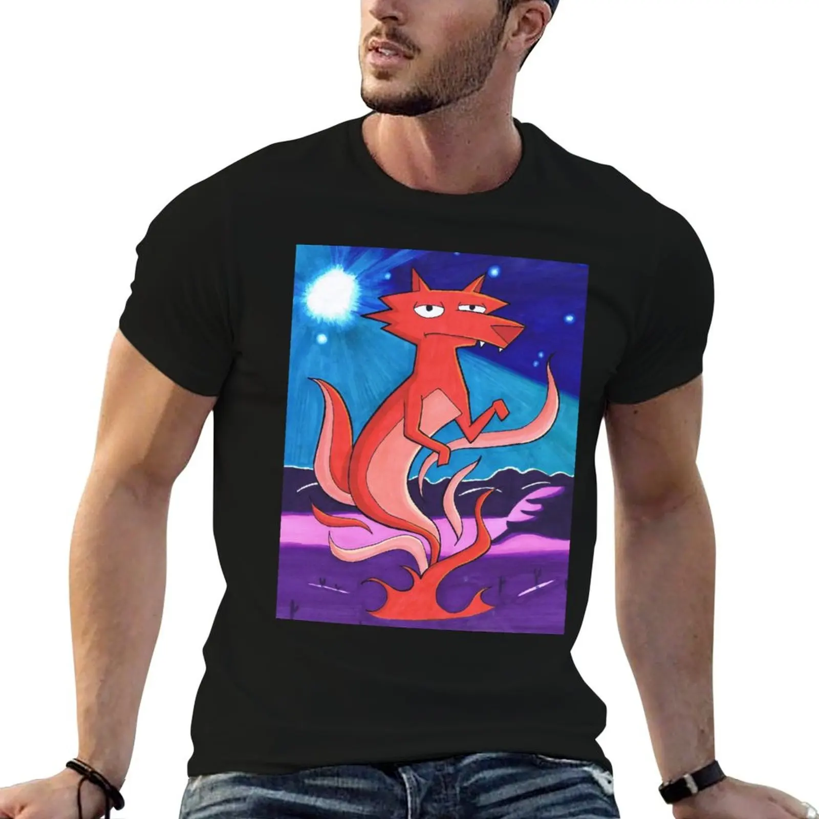 Space Coyote T-Shirt cotton graphic tees anime figures anime t shirts anime clothes luxury clothes men
Space Coyote T-Shirt cotton graphic tees anime figures anime t shirts anime clothes luxury clothes men