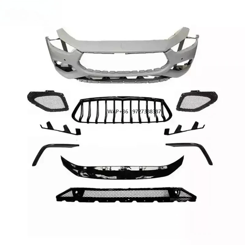 Ghibli 2014-2017-2021 New Body Kit Front Bumper with Upgraded GTS Style Bumper
Ghibli 2014-2017-2021 New Body Kit Front Bumper with Upgraded GTS Style Bumper