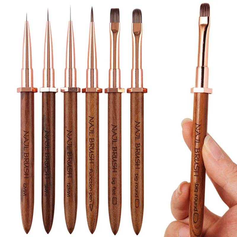 1/6PCS Pen Body With Holder Nail Brush Gel Paint Nail Art Gel Tip Extension Construction Accessory Nail Art Brush
1/6PCS Pen Body With Holder Nail Brush Gel Paint Nail Art Gel Tip Extension Construction Accessory Nail Art Brush