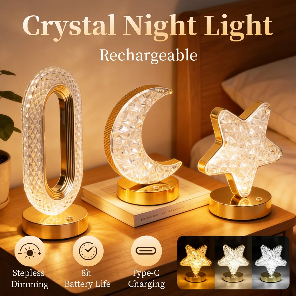 USB Rechargeable Touch Lamp 3 Colors Dimmable Night Light Portable Adjustable Brightness Bedroom Table Lamp
USB Rechargeable Touch Lamp 3 Colors Dimmable Night Light Portable Adjustable Brightness Bedroom Table Lamp