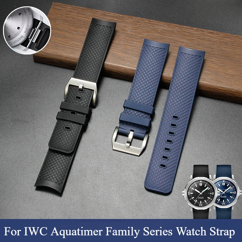 Высококачественный ремешок из фторкаучука для IWC Aquatimer Family Series IW 328802 IW 376806 Мягкий быстросъемный ремешок для часов 22 мм
Высококачественный ремешок из фторкаучука для IWC Aquatimer Family Series IW 328802 IW 376806 Мягкий быстросъемный ремешок для часов 22 мм