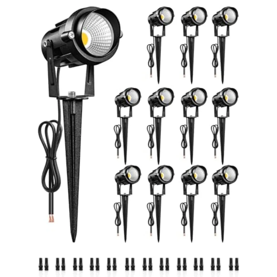 6W 700LM Low Voltage Landscape Lighting 12V AC/DC 3000K Warm White LED Low Voltage Landscape Lights IP5 Waterproof Outdoor Spot
6W 700LM Low Voltage Landscape Lighting 12V AC/DC 3000K Warm White LED Low Voltage Landscape Lights IP5 Waterproof Outdoor Spot