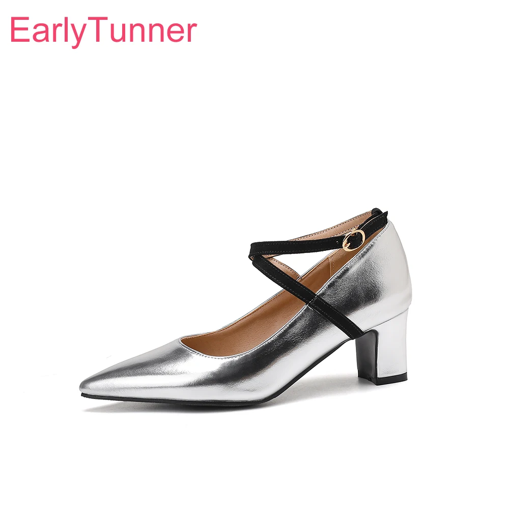 2025 New Mature Gold Silver Women Pumps Pointed Toe High Sqaure Heels Office Lady Shoes Plus Small Big Size 10 32 43 46 48
2025 New Mature Gold Silver Women Pumps Pointed Toe High Sqaure Heels Office Lady Shoes Plus Small Big Size 10 32 43 46 48