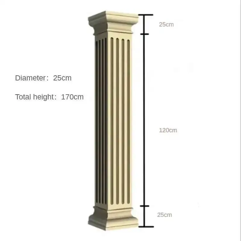 Форма для колонн в римском и европейском стиле, для декоративных колонн вилл, воротах, садовых построек, цементная форма для квадратных колонн
Форма для колонн в римском и европейском стиле, для декоративных колонн вилл, воротах, садовых построек, цементная форма для квадратных колонн