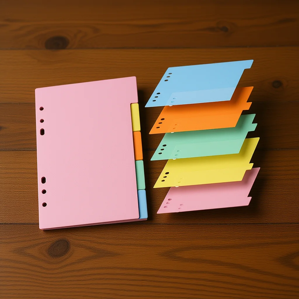 10Pcs Plastic Index Dividers Tab Labels Transparent Organizer Binder Dividers for A5 Size Notebook Planner School Work
10Pcs Plastic Index Dividers Tab Labels Transparent Organizer Binder Dividers for A5 Size Notebook Planner School Work