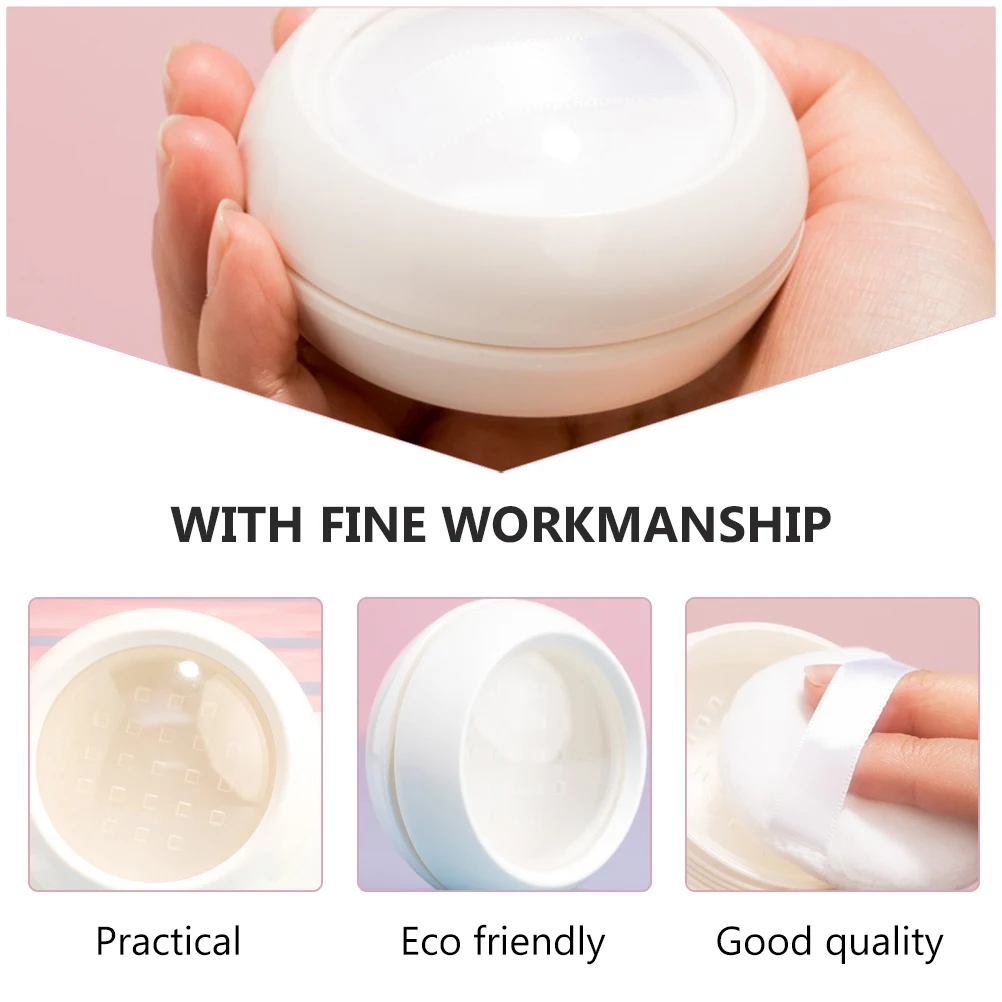 1 set 1 Set Subpackaging Box Refillable Container For Loose Storage Portable Face Powder Case With Puff Powder Box Sub
1 set 1 Set Subpackaging Box Refillable Container For Loose Storage Portable Face Powder Case With Puff Powder Box Sub