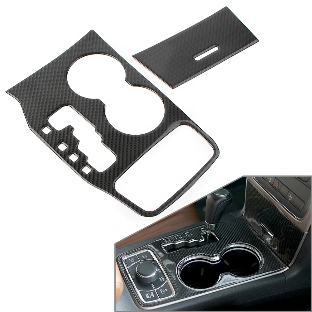 2Pcs For Jeep Grand Cherokee 2011 2012 2013 Car Sticker Gear Shift Frame Cover Trim Carbon Fiber ABS Plastic LHD Only
2Pcs For Jeep Grand Cherokee 2011 2012 2013 Car Sticker Gear Shift Frame Cover Trim Carbon Fiber ABS Plastic LHD Only