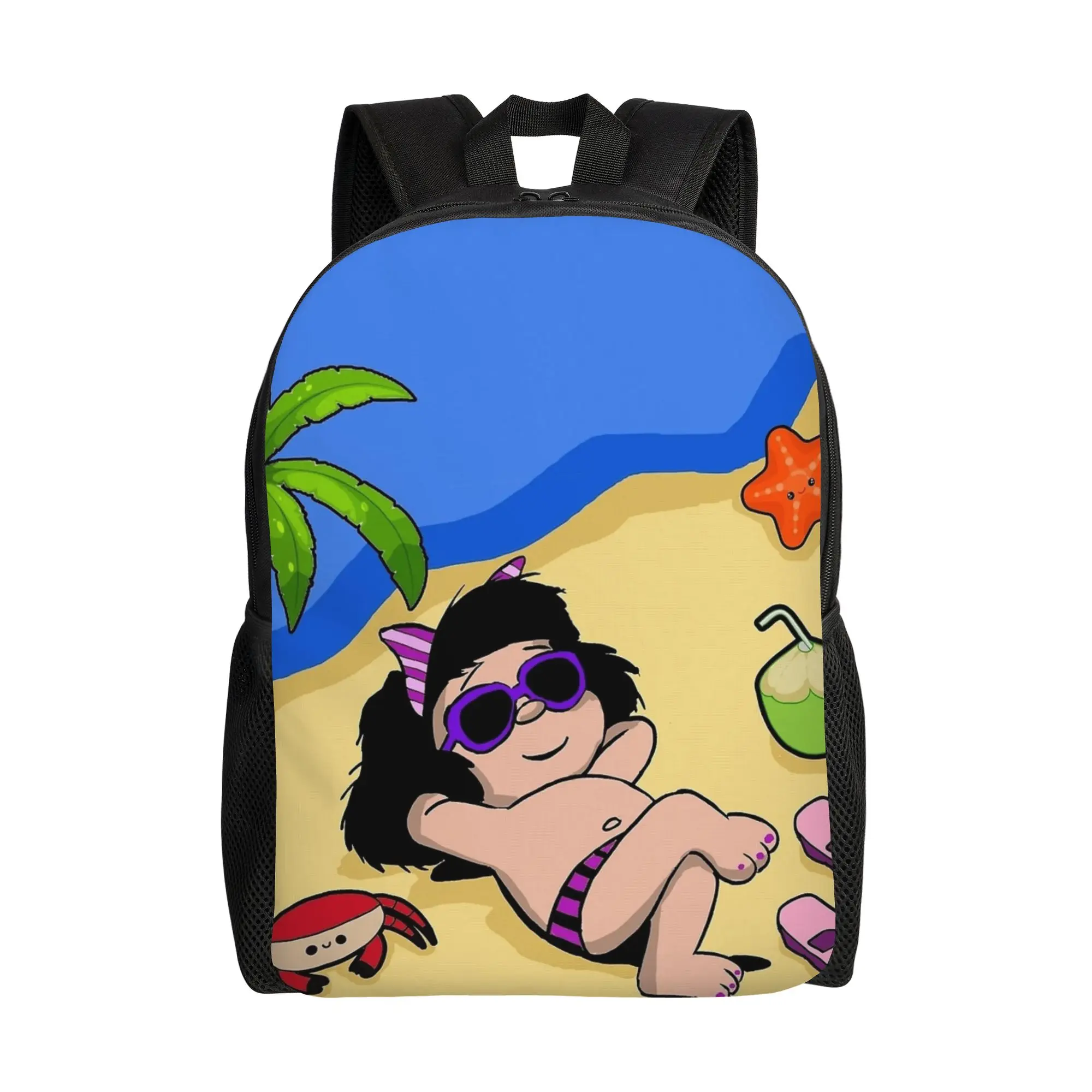 Relax Mafalda Classical Backpack Outdoor Student Business Daypack for Men Women Laptop Computer Shoulder Bag
Relax Mafalda Classical Backpack Outdoor Student Business Daypack for Men Women Laptop Computer Shoulder Bag