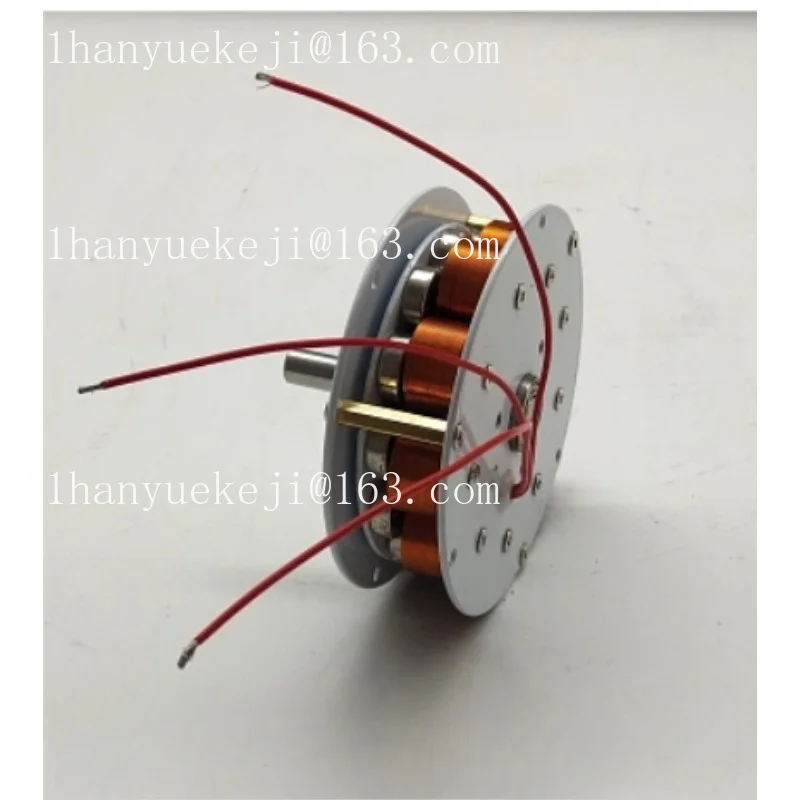 Miniature Disc-Type Iron-Core Generator Strong Magnetic Low-Speed High Power Generation Multi-Pole Three-Phase AC Generator
Miniature Disc-Type Iron-Core Generator Strong Magnetic Low-Speed High Power Generation Multi-Pole Three-Phase AC Generator