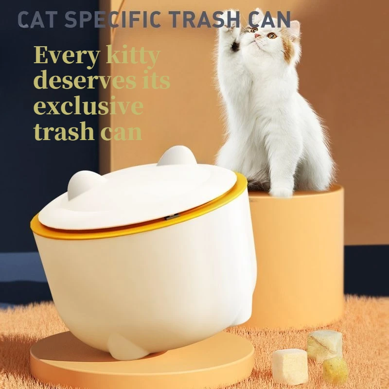 Cat Feces Trash Can with Lid Fully Enclosed Odor-proof Small Pet Toilet Bedpans Trash Can Home Cat Supplies Accessories
Cat Feces Trash Can with Lid Fully Enclosed Odor-proof Small Pet Toilet Bedpans Trash Can Home Cat Supplies Accessories