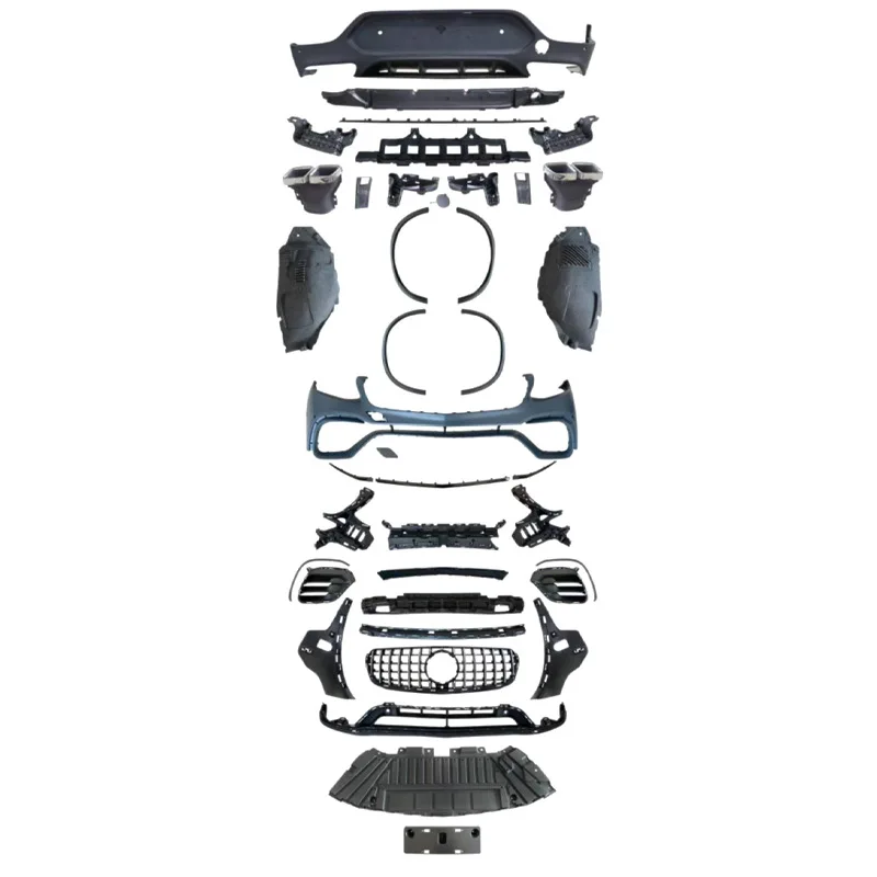 Style Front and Rear Bumper Kit For Mercedes GLC COUPE C253 GLC63 AMG , Full Body Kit for GLC COUPE, Car Styling Accessories
Style Front and Rear Bumper Kit For Mercedes GLC COUPE C253 GLC63 AMG , Full Body Kit for GLC COUPE, Car Styling Accessories
