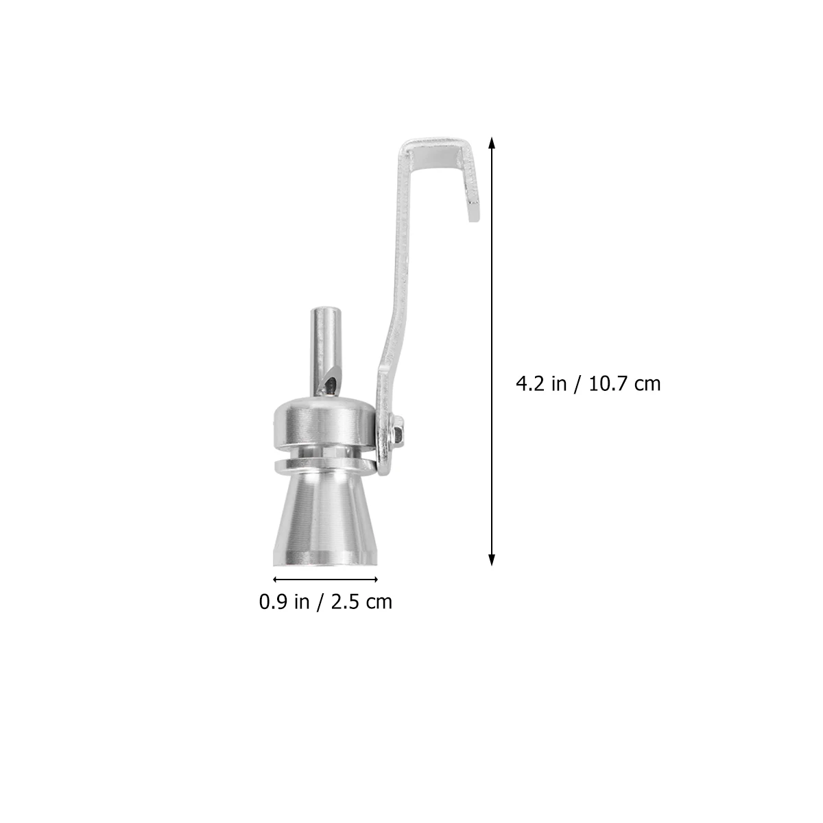 2pcs Exhaust Pipe Whistle Sound Simulator Aluminum Alloy Car Roar Maker Silver Easy Install Universal Tailpipe Valve Accessory
2pcs Exhaust Pipe Whistle Sound Simulator Aluminum Alloy Car Roar Maker Silver Easy Install Universal Tailpipe Valve Accessory