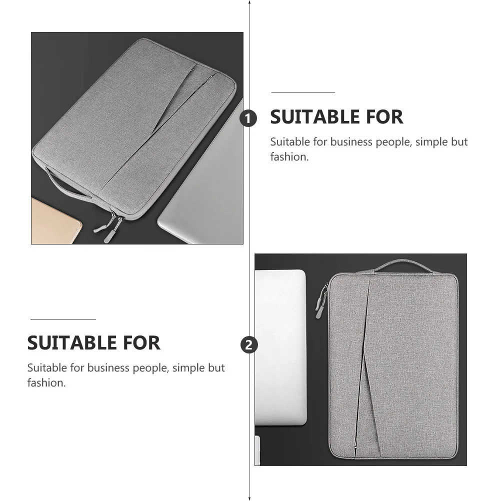 2 Pcs Laptop Bag Notebook Carrying Polyester Pouch Shock Absorption Anti Fall Wear Scratch Protection Storage Pouch For Tablet
2 Pcs Laptop Bag Notebook Carrying Polyester Pouch Shock Absorption Anti Fall Wear Scratch Protection Storage Pouch For Tablet