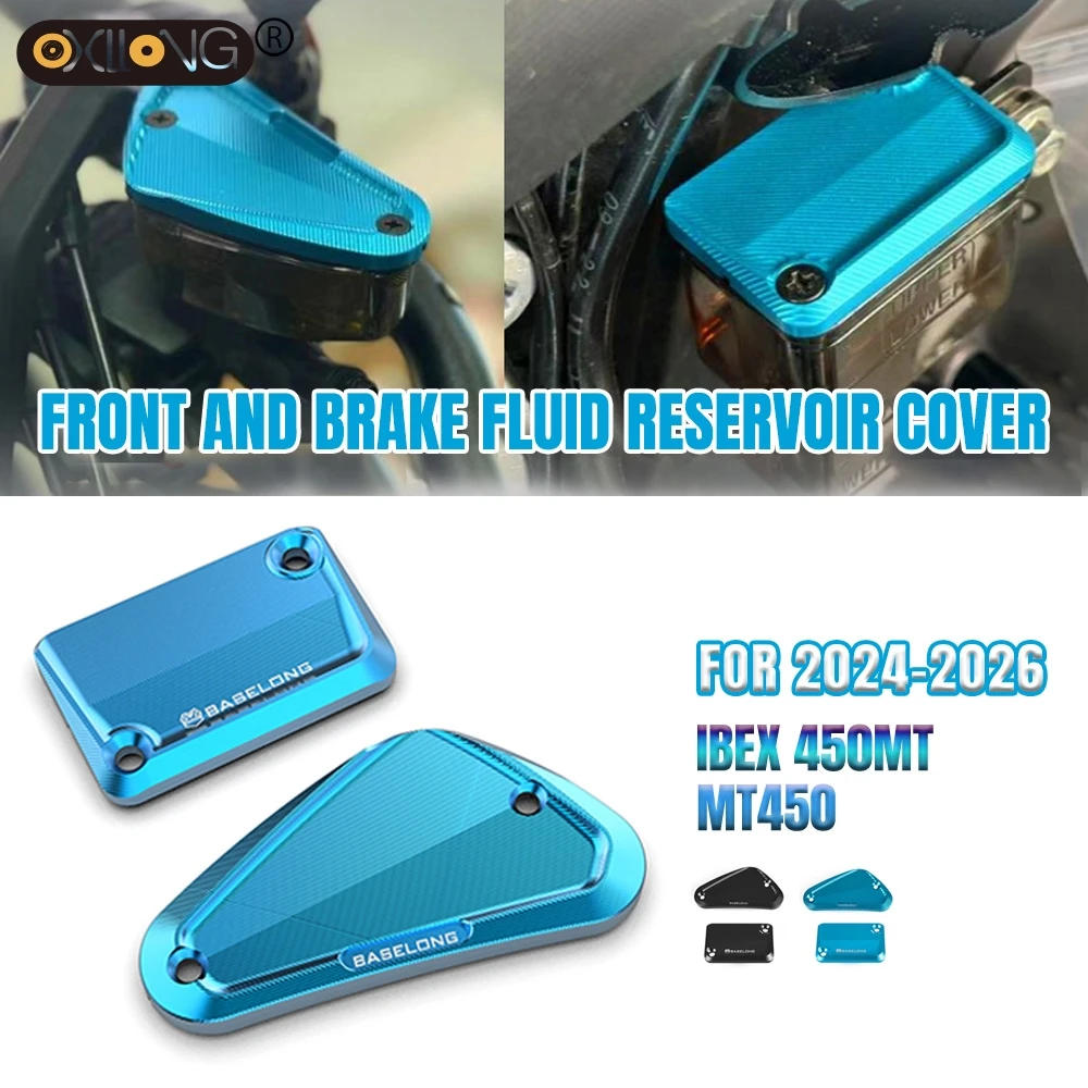 450MT Motorcycle Front and Brake Fluid Reservoir Cover Accessories Parts FOR CFMOTO Ibex 450 450 MT MT450 Ibex450 2024 2025 2026
450MT Motorcycle Front and Brake Fluid Reservoir Cover Accessories Parts FOR CFMOTO Ibex 450 450 MT MT450 Ibex450 2024 2025 2026