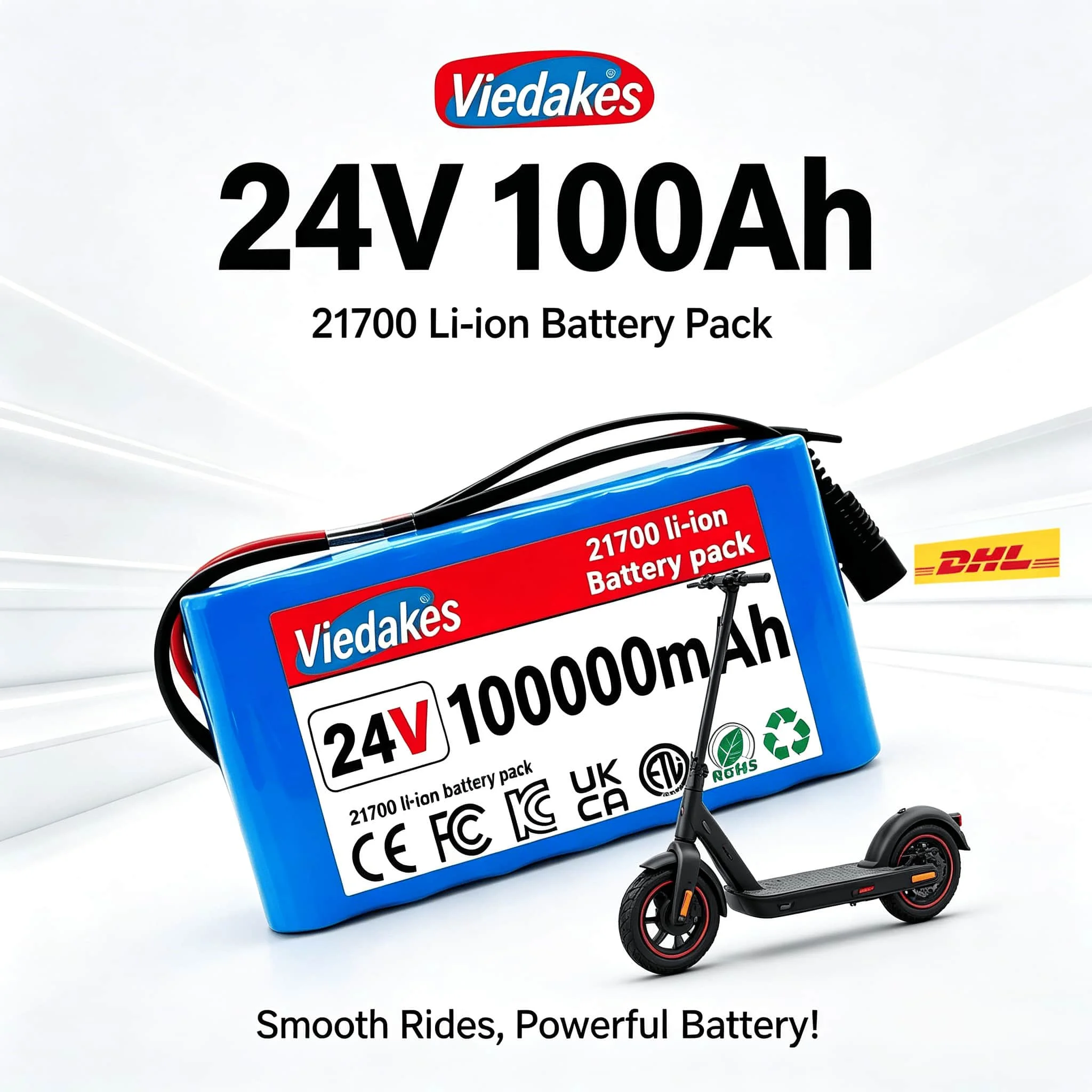 ✨24V 40Ah 21700 Lithium Battery, BMS Protected, Free 29.4V Charger for Solar System & Monitoring Devices
✨24V 40Ah 21700 Lithium Battery, BMS Protected, Free 29.4V Charger for Solar System & Monitoring Devices