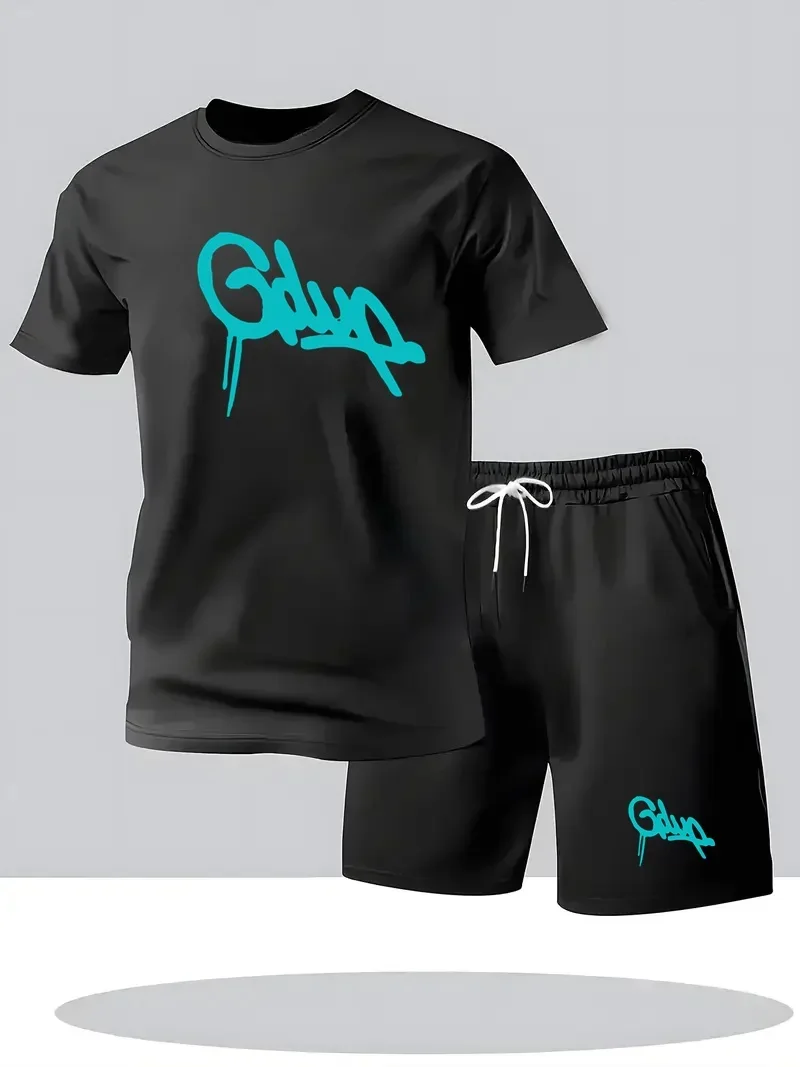 Men's 2026 Summer New Fashion New Men's Sports Shorts T-shirt Style Casual Shorts Set Retro Cool Breathable and Two Piece Set
Men's 2026 Summer New Fashion New Men's Sports Shorts T-shirt Style Casual Shorts Set Retro Cool Breathable and Two Piece Set