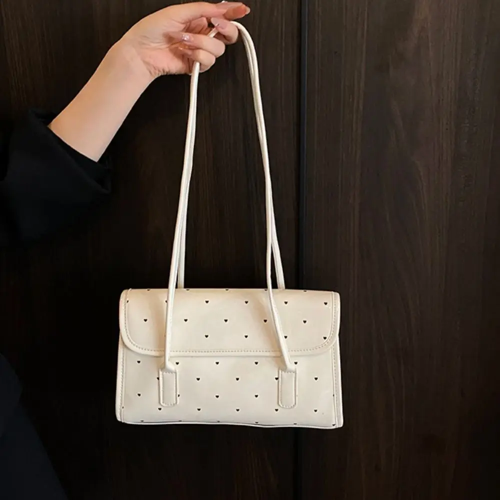 French Polka Dot Shoulder Bag Smooth Waterproof Patent Leather Tote Bag Handbag Elegant Oil Wax Leather Underarm Bag Outdoor
French Polka Dot Shoulder Bag Smooth Waterproof Patent Leather Tote Bag Handbag Elegant Oil Wax Leather Underarm Bag Outdoor