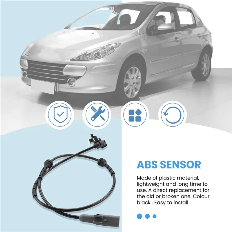 Датчик скорости заднего колеса ABS для 307 308 CITROEN C4 DS4 9674195780 4545K8 4545J7 9665021280 
Датчик скорости заднего колеса ABS для 307 308 CITROEN C4 DS4 9674195780 4545K8 4545J7 9665021280