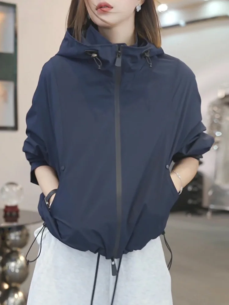 Casual Faionable Hooded Jaet Women's Trendy Personali ort Outerwear Breathable Long Sve Zipper Closure Color
Casual Faionable Hooded Jaet Women's Trendy Personali ort Outerwear Breathable Long Sve Zipper Closure Color