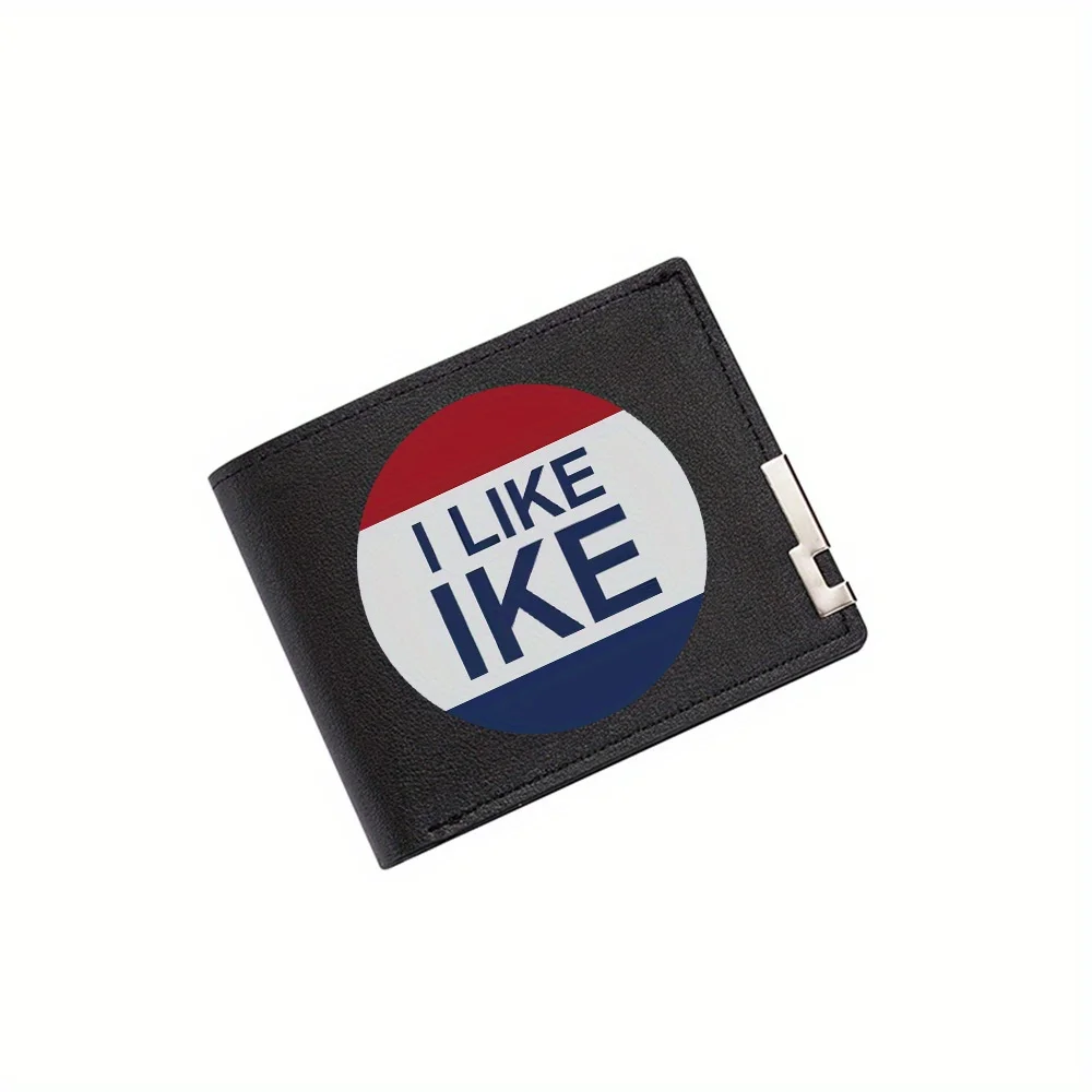 I Like Ike text blue-white-red Men's Wallet Printing Design Simple Modern Stylish Business Father's Boyfriend's Christmas Lover'
I Like Ike text blue-white-red Men's Wallet Printing Design Simple Modern Stylish Business Father's Boyfriend's Christmas Lover'