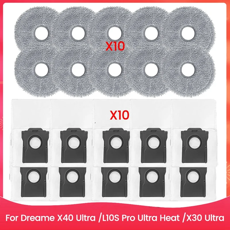 A15F 20 шт.-швабра-ткань и пыле-мешок-подходит для-Dreame-X40-Ultra-L10S-Pro-Ultra-Heat-X30-Ультра-вакуумный пылесос-запасные части
A15F 20 шт.-швабра-ткань и пыле-мешок-подходит для-Dreame-X40-Ultra-L10S-Pro-Ultra-Heat-X30-Ультра-вакуумный пылесос-запасные части