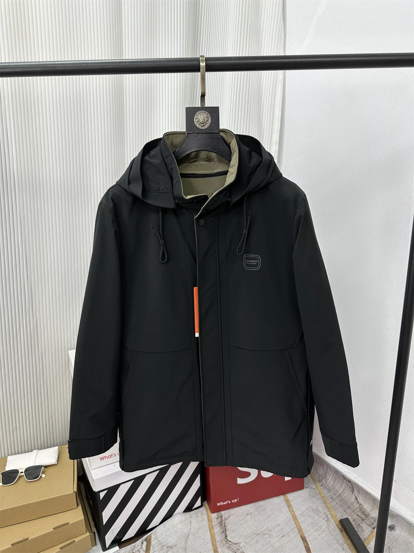 Detachable Du down Inner Hooded Men's down Jaet Windproof Warm Faionable Urban Sle Polyester Fiber Jaet
Detachable Du down Inner Hooded Men's down Jaet Windproof Warm Faionable Urban Sle Polyester Fiber Jaet