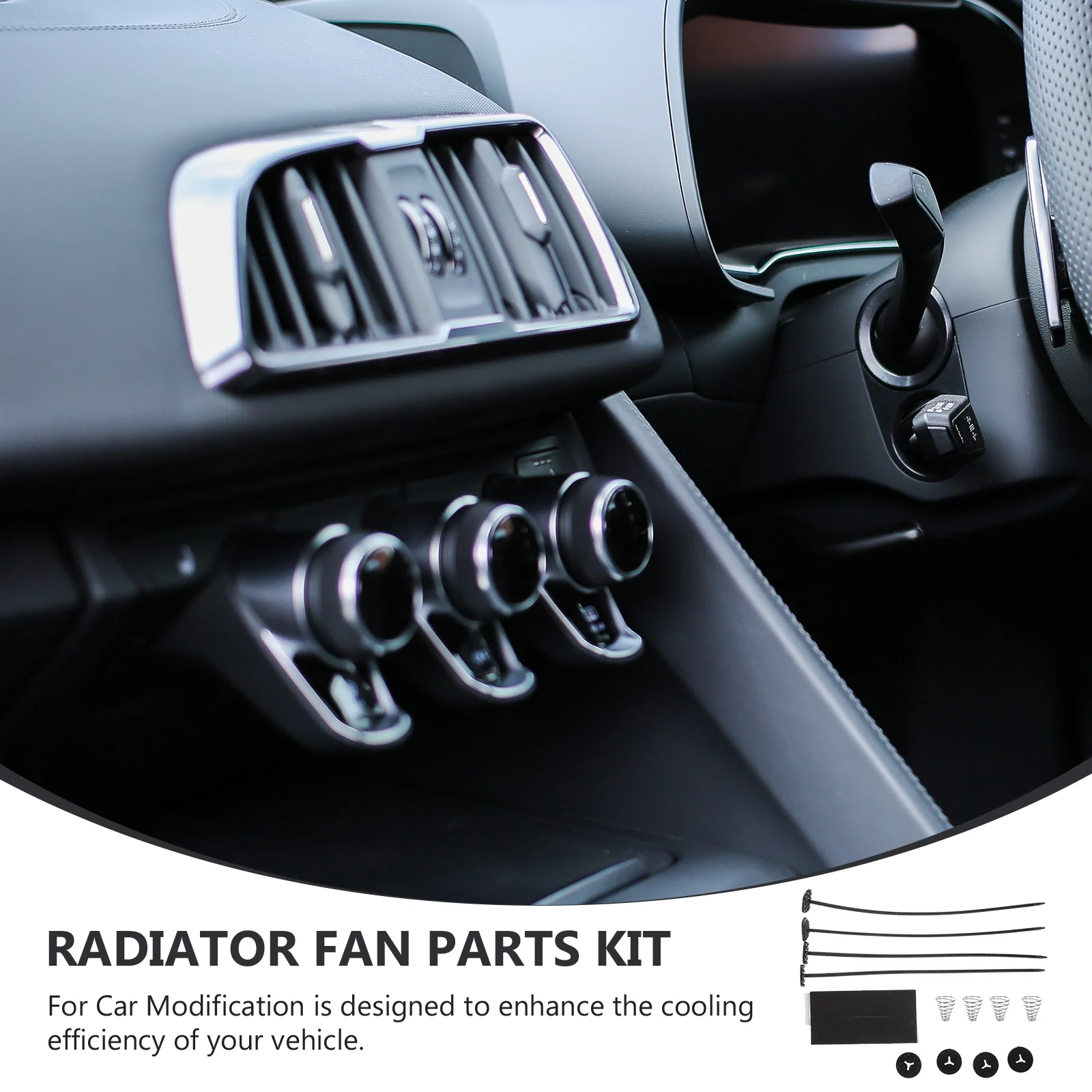 1 set 1 Set Universal Electric Cooling Installation Kit Car Radiator Fan Mounting Hardware Auto Cooling Fan Parts Easy Install
1 set 1 Set Universal Electric Cooling Installation Kit Car Radiator Fan Mounting Hardware Auto Cooling Fan Parts Easy Install
