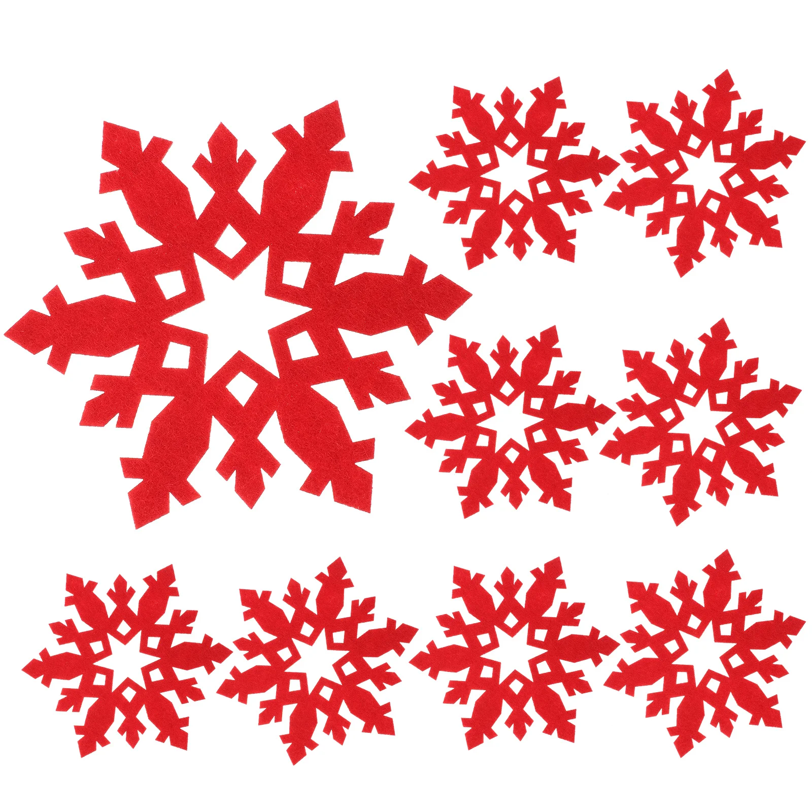 12Pcs Snowflake Shape Coasters Felt Fabric Christmas Cup Mats Insulation Heat Resistant Table Decor Christmas Coasters
12Pcs Snowflake Shape Coasters Felt Fabric Christmas Cup Mats Insulation Heat Resistant Table Decor Christmas Coasters