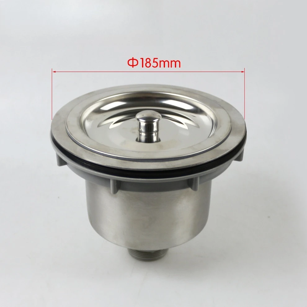 185mm Water All Steel Tank Drain Dishwashing Basin Large Cage Discharge Accessories XP189(S)
185mm Water All Steel Tank Drain Dishwashing Basin Large Cage Discharge Accessories XP189(S)