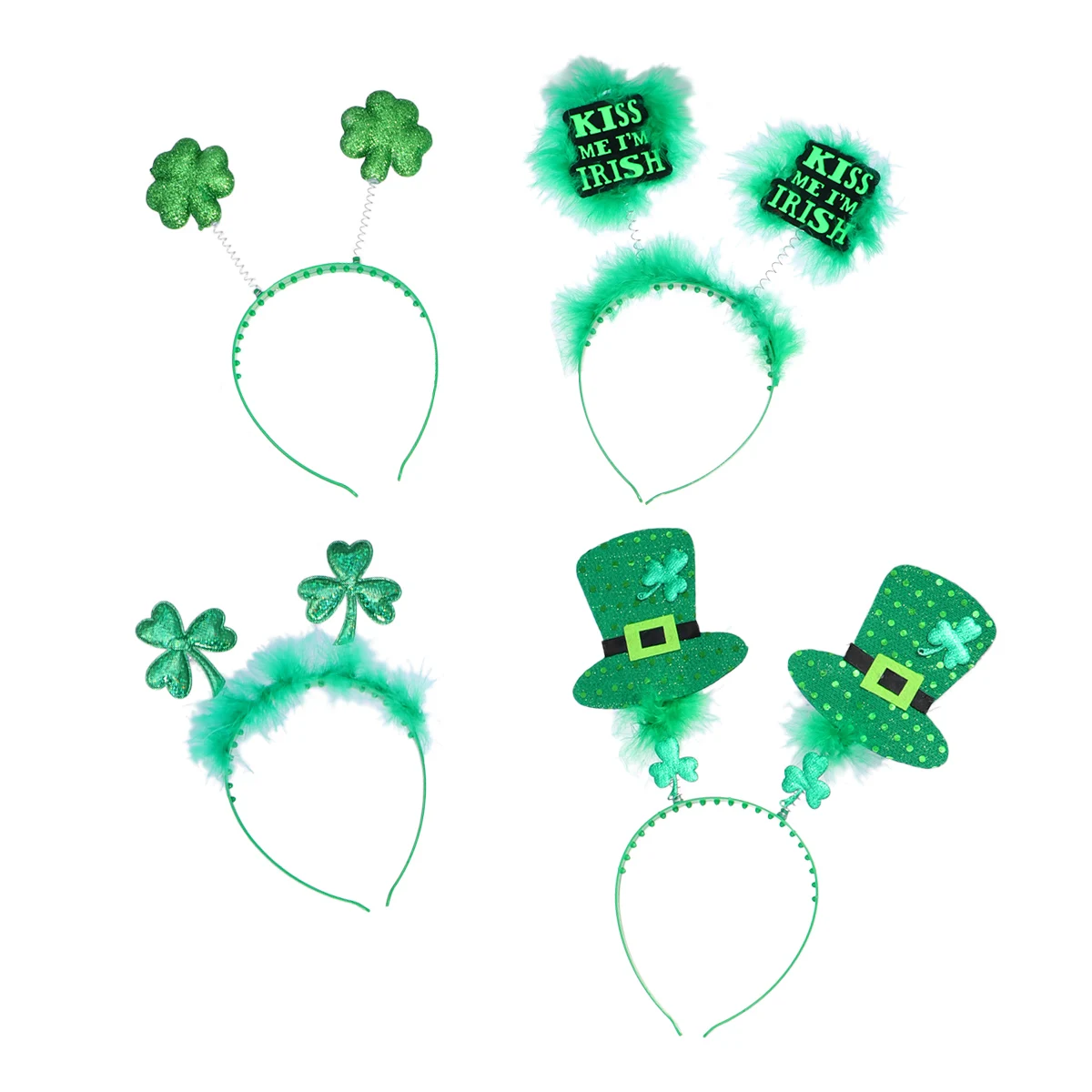4Pcs Headbands Decorative Hair Hoops for Patrick Day Party Supplies Accessories Durable Quality Gifts Easy
4Pcs Headbands Decorative Hair Hoops for Patrick Day Party Supplies Accessories Durable Quality Gifts Easy