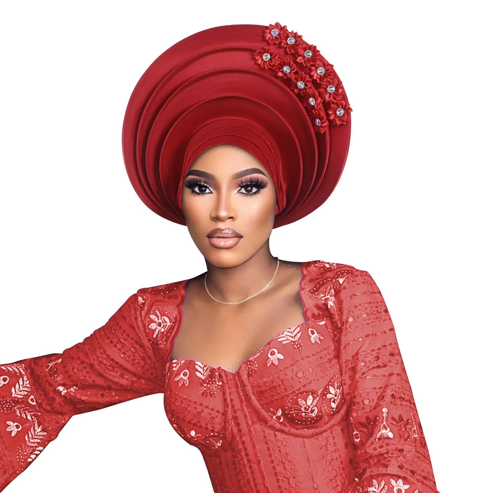 African Women Headscarf Hat Nigerian Gele Headtie Auto Gele Turban Headwarp Party Evening Muslim Hijab Headscarf Bonnet Hat
African Women Headscarf Hat Nigerian Gele Headtie Auto Gele Turban Headwarp Party Evening Muslim Hijab Headscarf Bonnet Hat