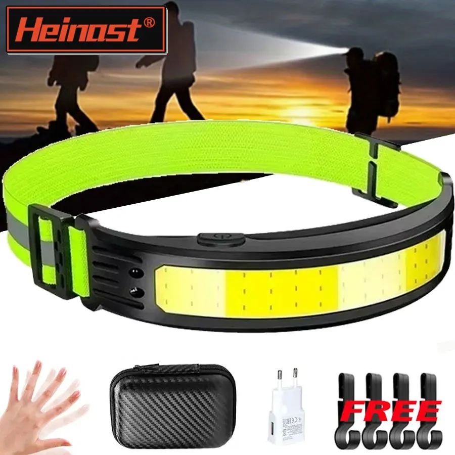 Супер яркий индукционный налобный фонарь COB + светодиодный сенсорный фонарик Type-C перезаряжаемый налобный фонарь водонепроницаемый для кемпинга на открытом воздухе
Супер яркий индукционный налобный фонарь COB + светодиодный сенсорный фонарик Type-C перезаряжаемый налобный фонарь водонепроницаемый для кемпинга на открытом воздухе