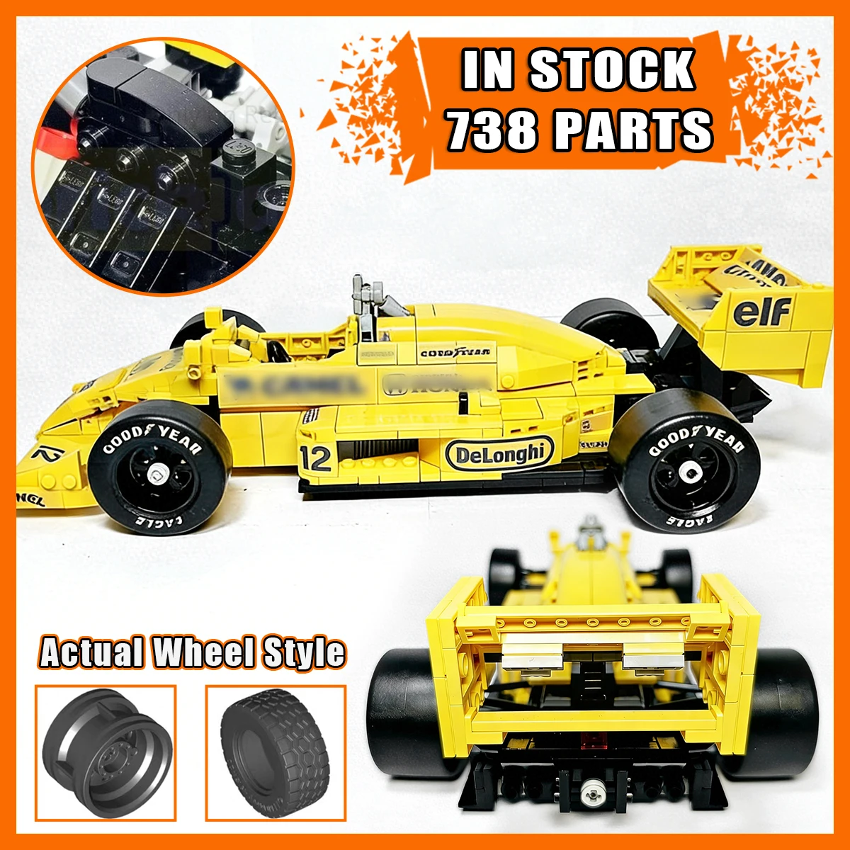 НОВЫЙ конструктор «Формула-1», набор для сборки модели своими руками, креативная развивающая игрушка-подарок для мальчиков
НОВЫЙ конструктор «Формула-1», набор для сборки модели своими руками, креативная развивающая игрушка-подарок для мальчиков